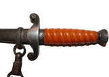 SALE Rare WW2 Alcoso German Army Officer Dagger - Scabbard & Hanger