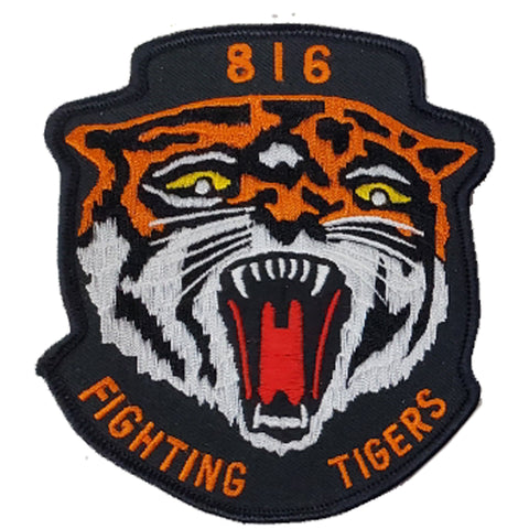 Patch - Fighting Tigers 816 (Australian) - Sew On (7041)