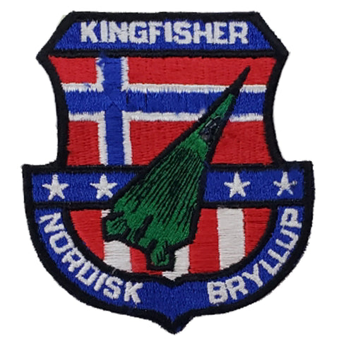 Patch - Kingfisher Nordisk Bryllup - Sew On (7106)