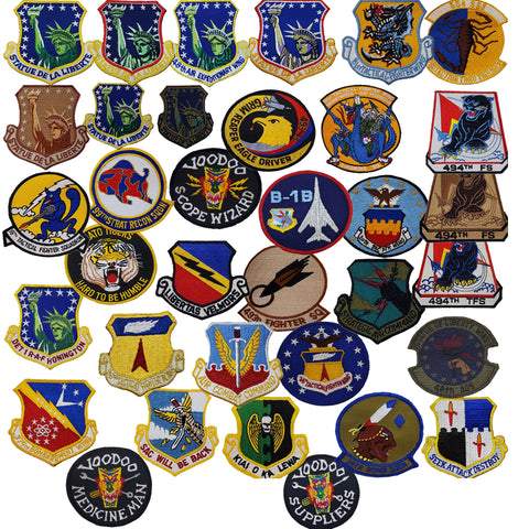 Patch - U.S. Air Force Military - Sew On (2) (7011-7134)
