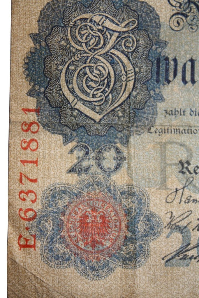 2 Reichsbanknoten-Reproduktionen – 20 & 50 Mark, 1915–1918 (Pick 63 & 64) | Historische Replik