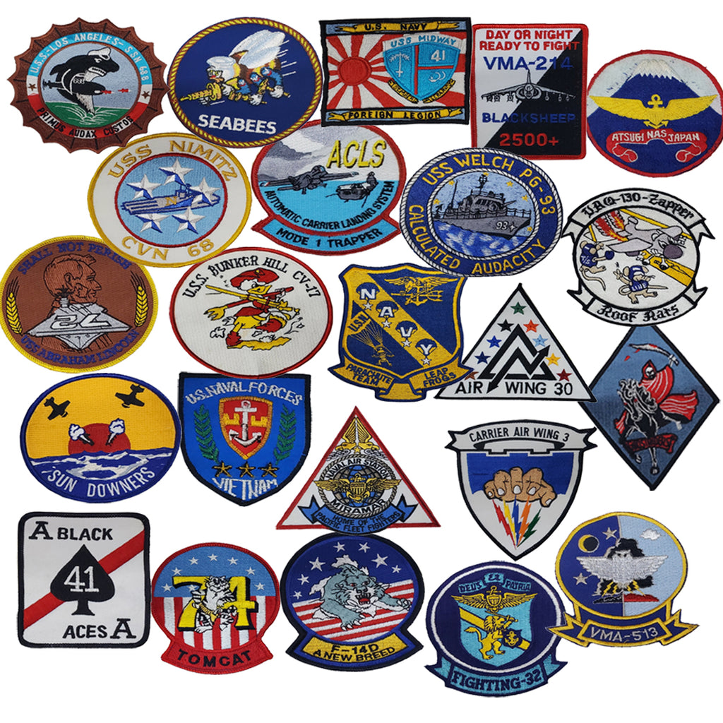 Patch - U.S. Navy - Sew On (3) (7241-7261) – Hahn's World of
