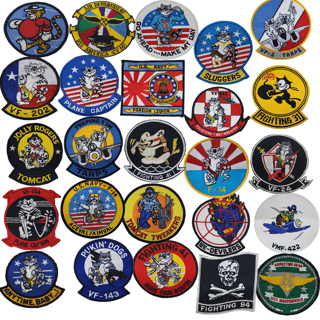 80年代　U.S. NAVY TEAM SIX ポケットパッチ Patch - U.S. Navy - Sew On (4) (7300) – Hahn's World of Surplus