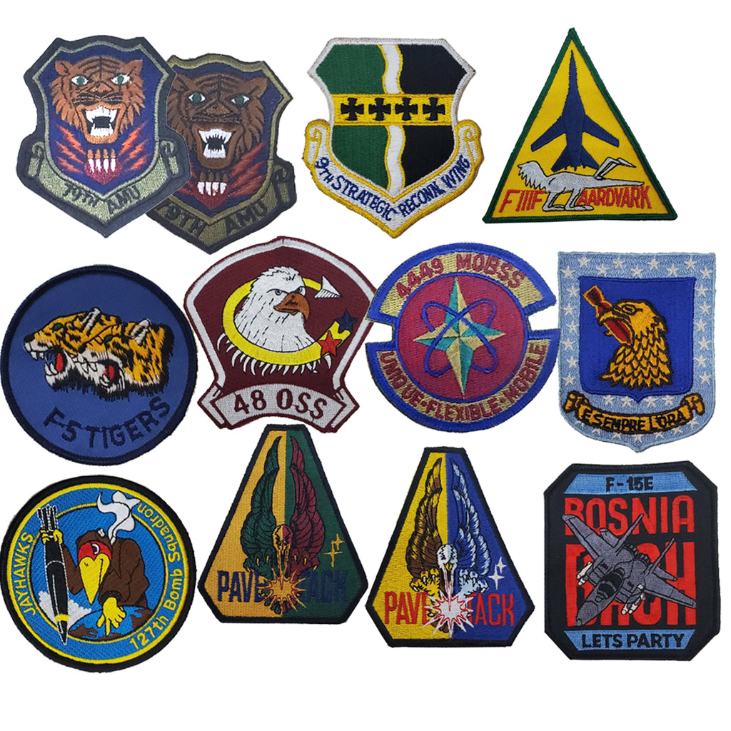 USAF Military Sew On (6) Patches (7400-7423) – Hahn's World of