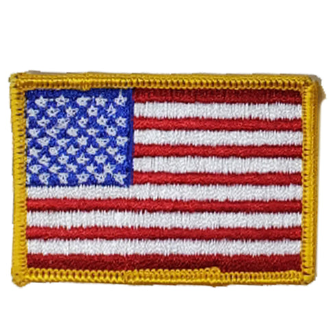 Patch - U.S.A. Flag - Sew On (Used)