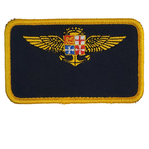 Patch - Eagle, Anchor, Crown & Cross - Sew On (7452)