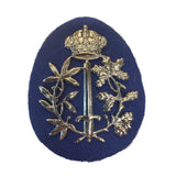 Vintage Belgium City Police Metal Cap Badge