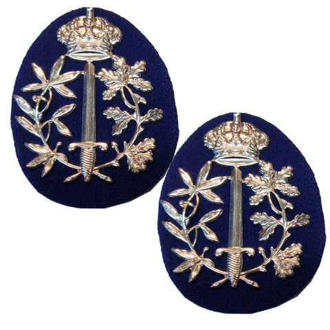 Vintage Belgium City Police Metal Cap Badge