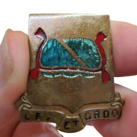 Vintage 716th Military Police Division Crest