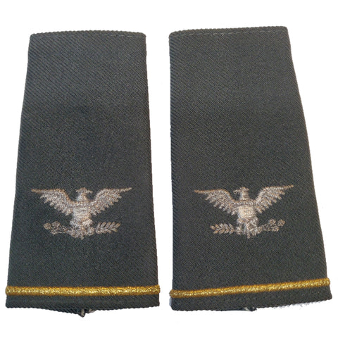 US Army Colonel Slip on Epaulette- Pair