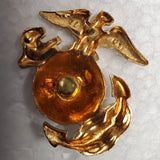 Vintage US Marine Corps Dress Collar Emblem