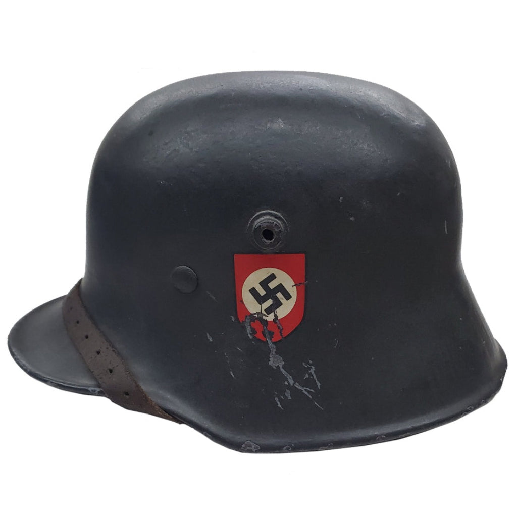 german nazi motorcycle helmet Vintage German WWII Luftwaffe Double Decal Helmet – Hahn's World of Surplus & Survival