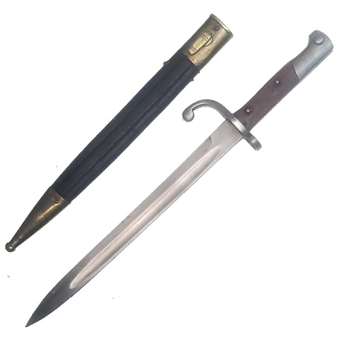 SALE WW1 Alex Coppel Solingen German Bayonet With Leather Scabbard