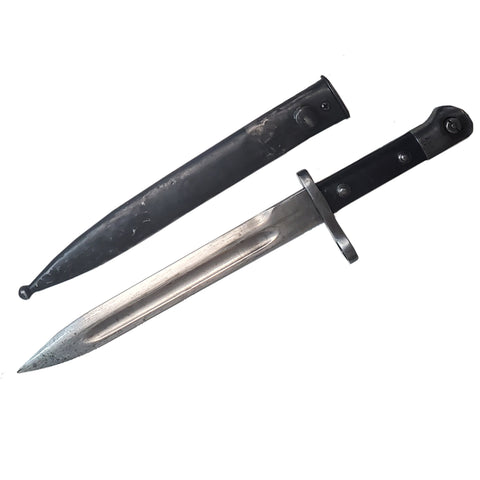 SALE WWII Askari Fabrica (Military Factory) Bayonet w/Scabbard