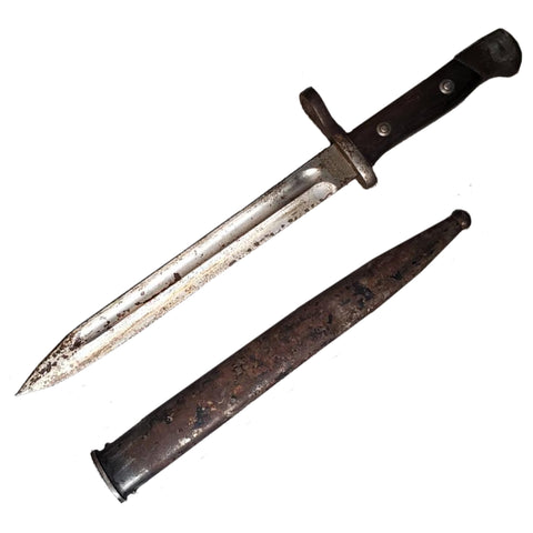 SALE WWII Weyersberg Kirschbaum&Co Solingen Bayonet w/Scabbard (D5486 )