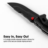 Knife - TRUE Replaceable Blade Drop Point