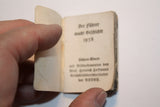 Rare WII German Diminutive Books