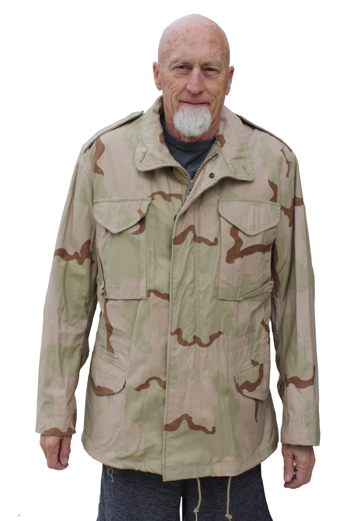 Military Issue 3-Color Desert M65 Field Jacket