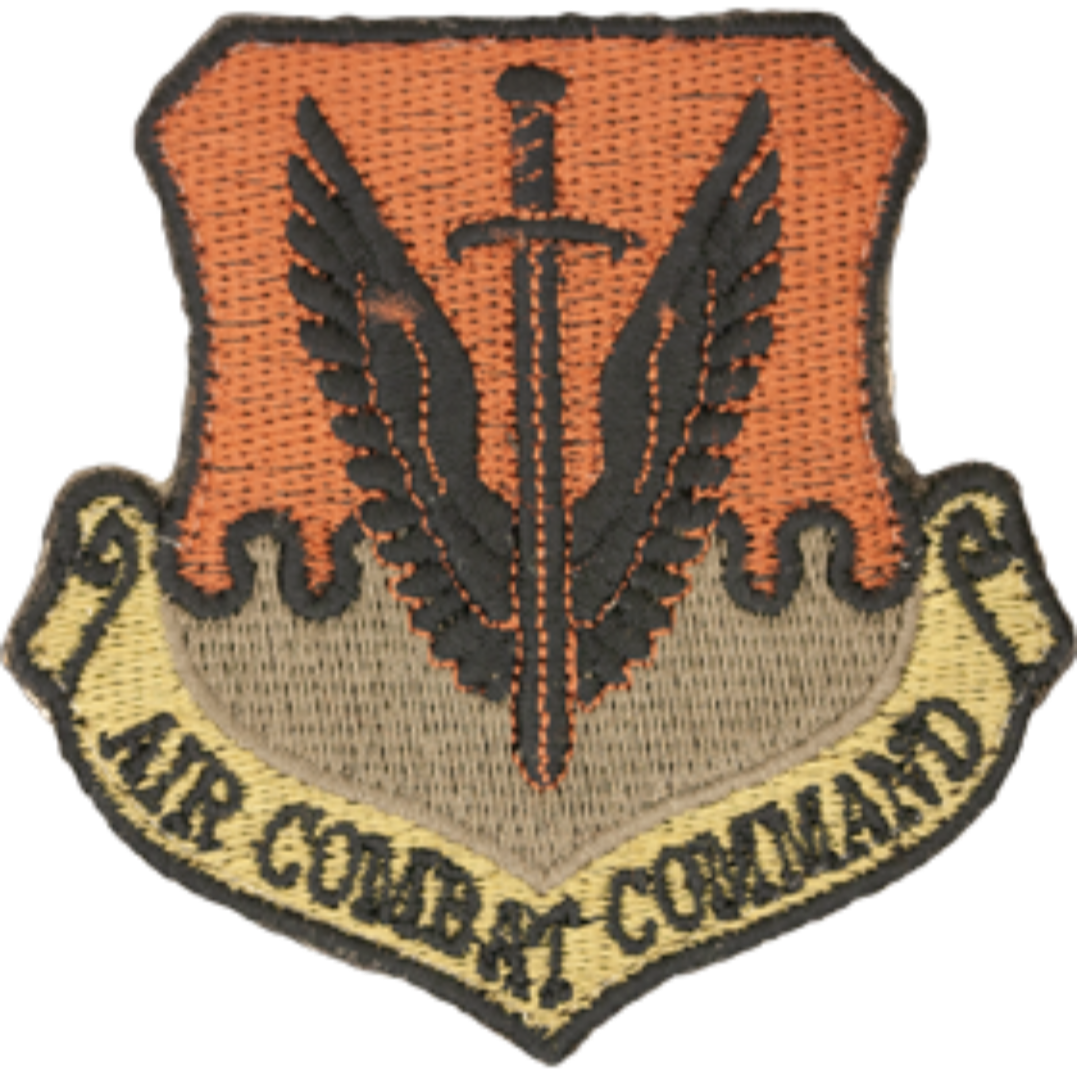 Patch - USAF - Air Combat Command Scorpion Patch w/Fastener