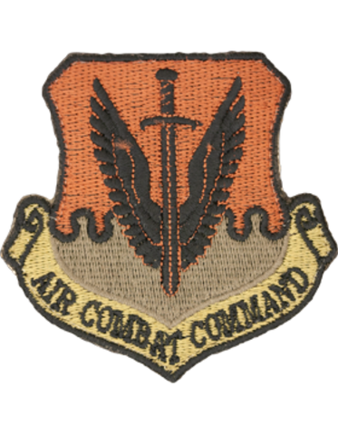 Patch - USAF - Air Combat Command Scorpion Patch w/Fastener