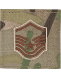 Patch - USAF Scorpion Rank w/Fastener - Spice Brown 2x2