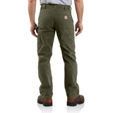 Carhartt Pants - Relaxed fit Washed Twill Dungaree -Dark Khaki  (B324 DKH)