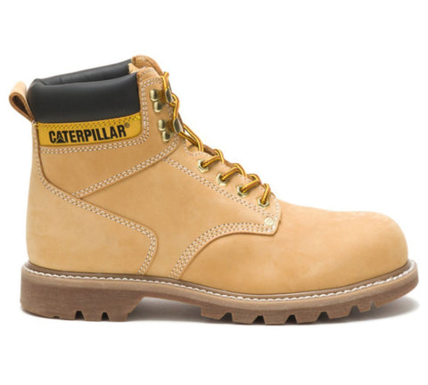 CAT Caterpillar Boots SECOND SHIFT - Steel Toe Honey Color P89162