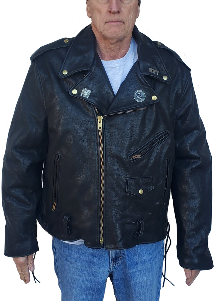 SALE Jacket Chrome Gear Heavy Duty Motorcycle Leather – Hahn's