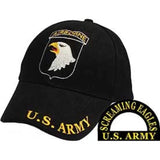 Eagle Emblems Army 101st Airborne Ball Cap Black (EM-CP00100) - Hahn's World of Surplus & Survival - 2