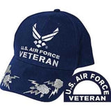 Eagle Emblems USAF Veteran Ball Cap - Navy (EM-CP00412) - Hahn's World of Surplus & Survival