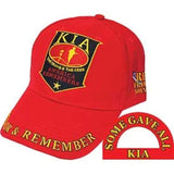Eagle Emblems KIA Ball Cap - Red (EM-CP00517) - Hahn's World of Surplus & Survival