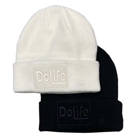 DoLife Attached Knit Beanie