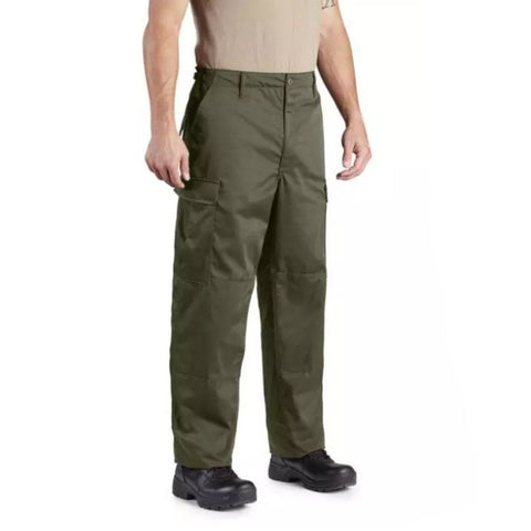 Pants - Propper BDU Button Fly  65/35 Polyester/Cotton Ripstop - Olive (D)