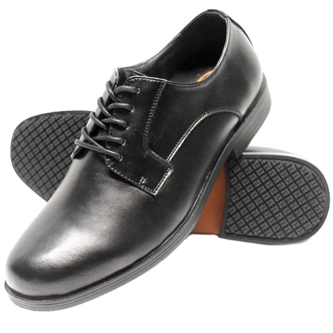 Genuine Grip Men's Dress Black Shoe - Black (9540)
