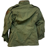 Jacket - USED U.S. Army OD Cold Weather M65 Field w/Hood & Patches