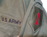 Jacket - USED U.S. Army OD Cold Weather M65 Field w/Hood & Patches