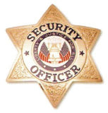 HWC Security Officer 6 or 7 Point Star Badge - Breast Badge (HWC-6104/7104) - Hahn's World of Surplus & Survival - 1