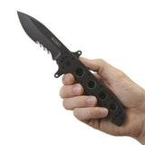 CRKT Kit Carson Knife G10 Handle - Veff Serrations (CRKT-M21-14SFG) - Hahn's World of Surplus & Survival - 6