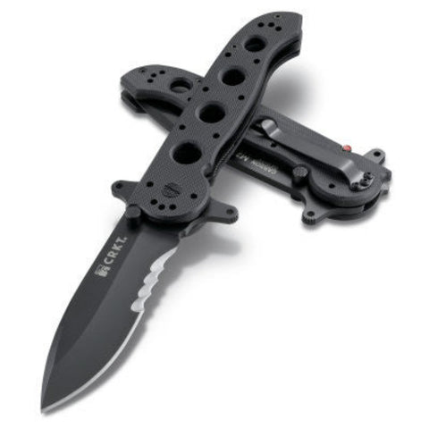 CRKT Kit Carson Knife G10 Handle - Veff Serrations (CRKT-M21-14SFG) - Hahn's World of Surplus & Survival - 1