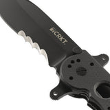 CRKT Kit Carson Knife G10 Handle - Veff Serrations (CRKT-M21-14SFG) - Hahn's World of Surplus & Survival - 8