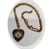 Military/Fire Dept.  Sweet Heart Necklace