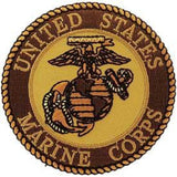 Eagle Emblems USMC Logo Desert Patch (EM-PM0893) - Hahn's World of Surplus & Survival