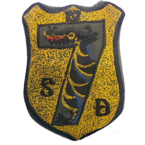 Patch - Rare Vintage Vietnam Vietnamese ARVN 7 SD (1247)