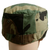 R&B Distributing Co. Hot Weather Woodland Camo Patrol Cap (R&B-349) - Hahn's World of Surplus & Survival - 3