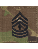 Patch - Army Enlisted OPC Scorpion Rank w/Fastener  2x2 Patch