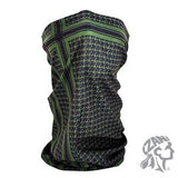 Zan Headgear Motley Tube® Polyester Houndstooth Olive (ZH-T235) - Hahn's World of Surplus & Survival