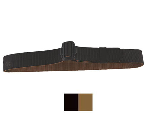 Belt - TRU-SPEC Belt - Security Friendly Reversible Non Metalic Buckle - Coyote/BLK  (4184)