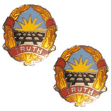 Various New & Previously Owned Crests, Insignias, & Badges - Pairs