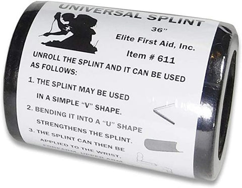 Splint, Universal 4″x36″ Black
