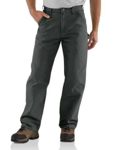 Carhartt Pants - Loose/Original -Fit Washed Duck Work Dungaree - Moss (B11 MOS)